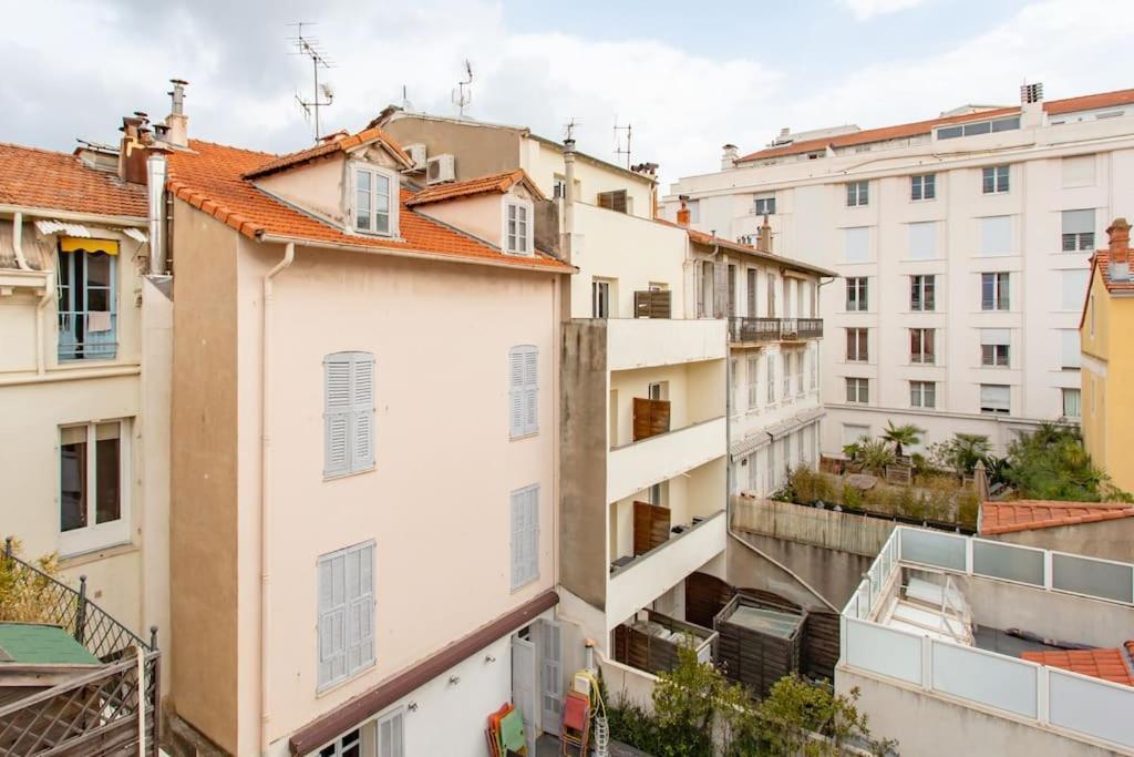 カンヌC16 - 2 Bdr Rue Antibes 4 Min Palais Festivals - Ac & Terraceアパートメント エクステリア 写真