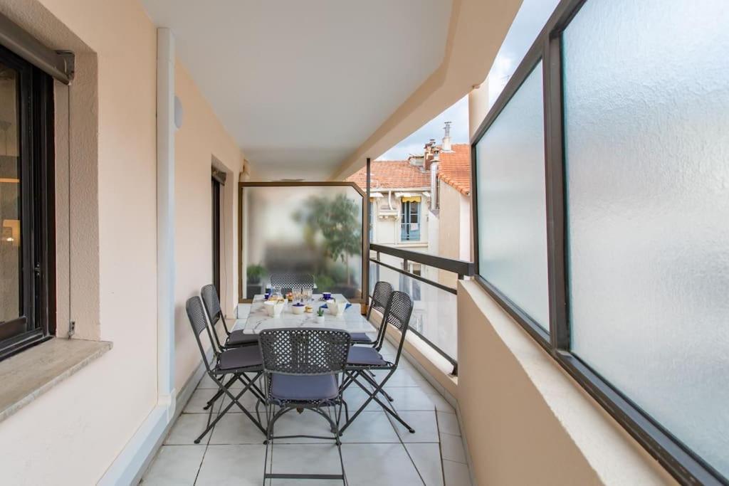 カンヌC16 - 2 Bdr Rue Antibes 4 Min Palais Festivals - Ac & Terraceアパートメント エクステリア 写真